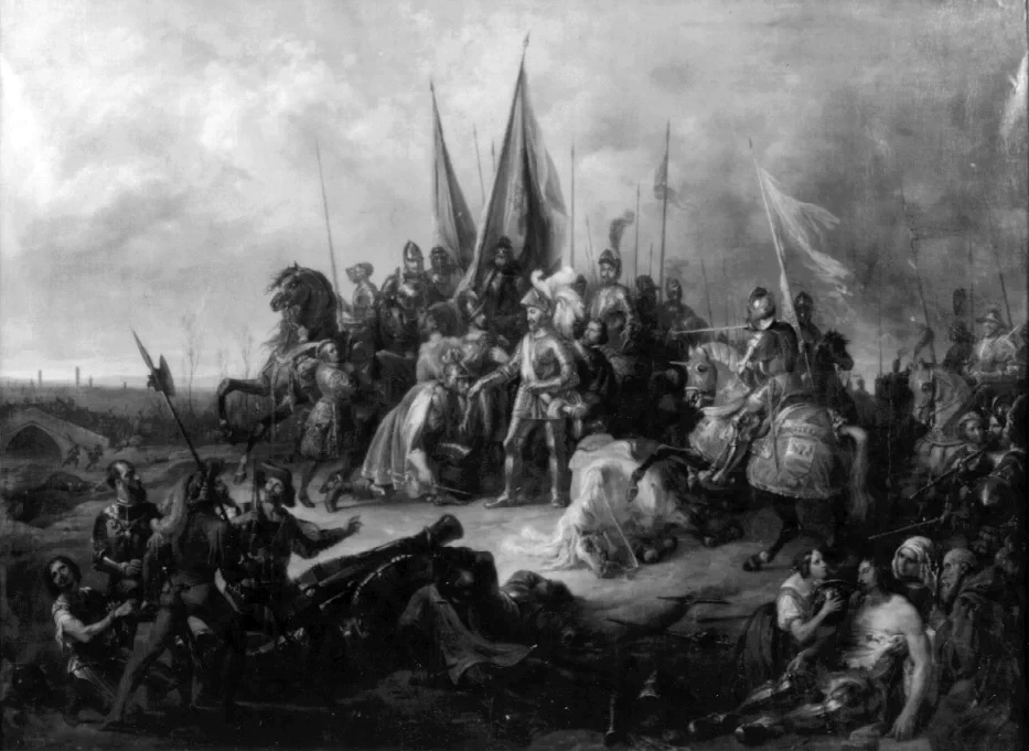 Francesco I di Valois imprigionato a Pavia - Convento dei Servi di Maria, Torino